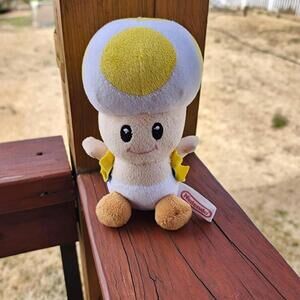 Nintendo Super Mario Yellow Toad Plush